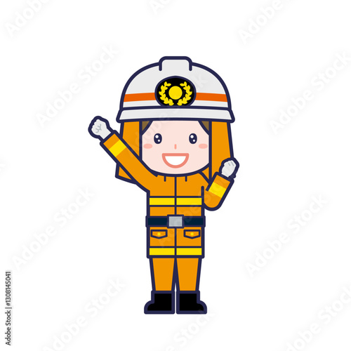 消防士／女性 06