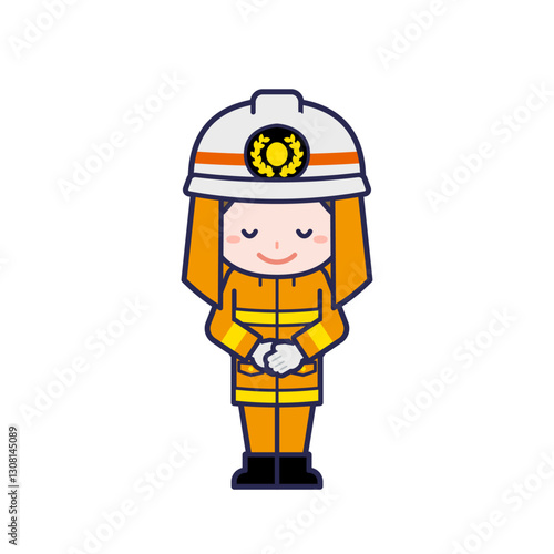 消防士／女性 08