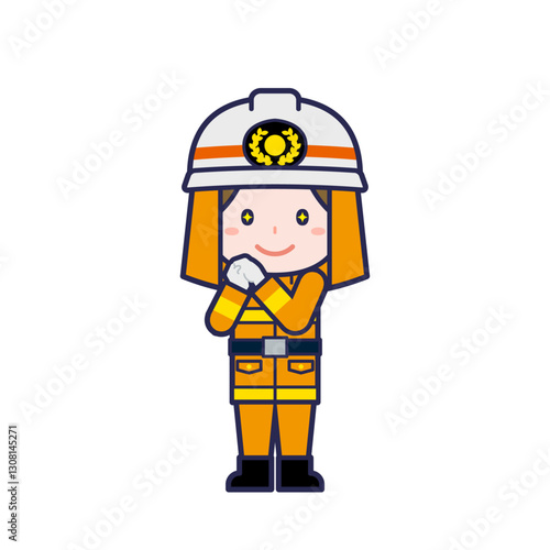 消防士／女性 22