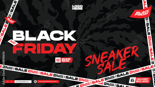 Black Friday Sales Event Promo Poster for Social Media