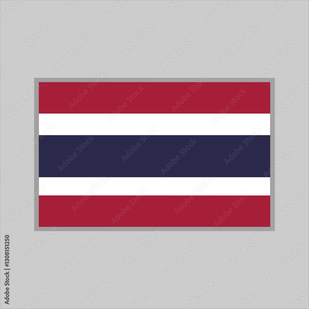 Thailand National Flag – The Symbol of Unity and Heritage Thailand National Flag – The Symbol of Unity and Heritage