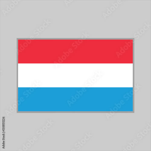 Free Download Luxembourg National Flag – Symbol of Identity and Heritage - GFXLoad
