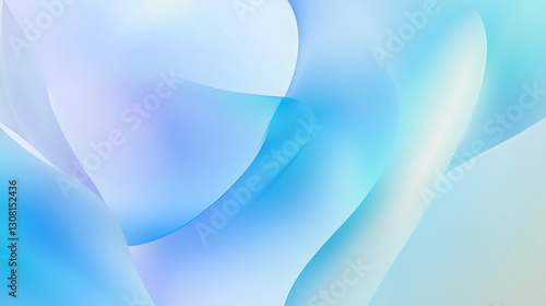 未来的なブルーの光線が広がるエネルギッシュな抽象背景