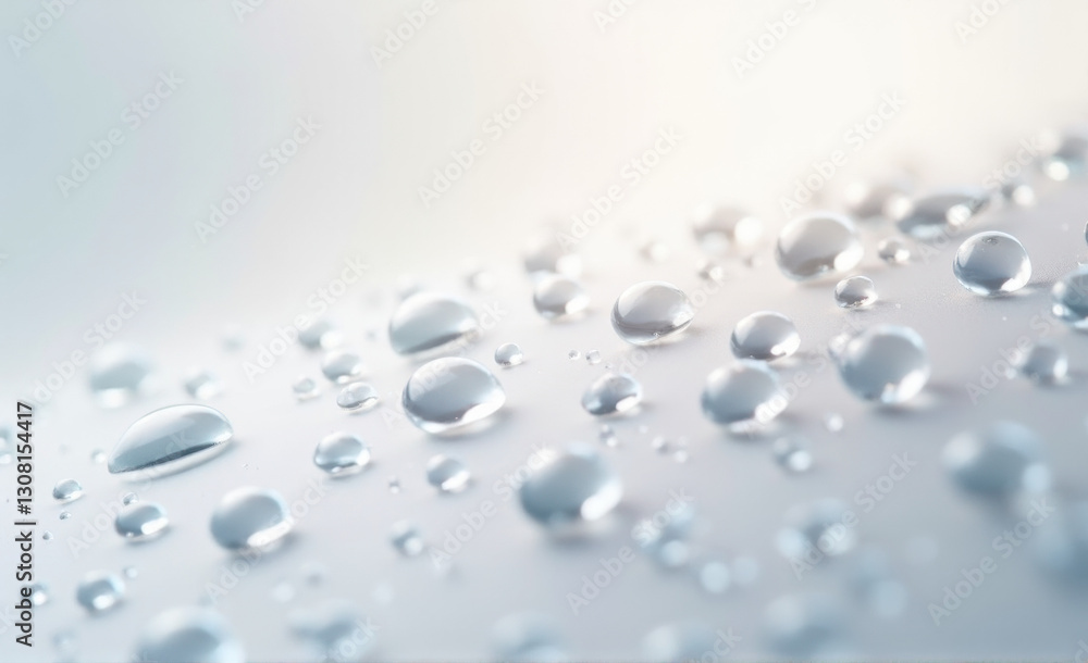 water drops on a glass water drops on a glass
