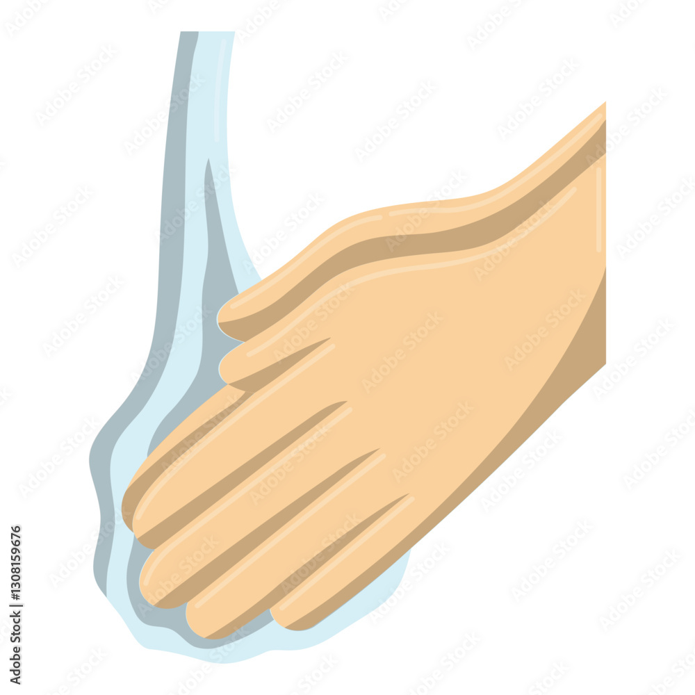 Obraz premium hand water Ablution