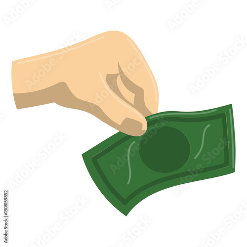Give money element