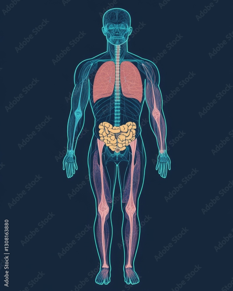 flat art of human anatomy organ. human anatomy flat art of human anatomy organ. human anatomy