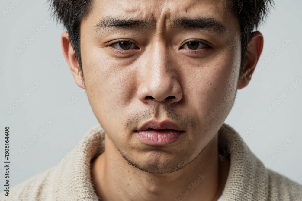 Obraz premium 無断欠勤の男性