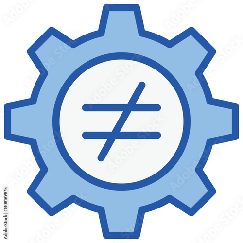 Injustice Blue White Icon