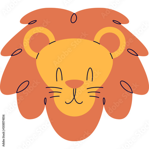 Animals head icons - wild animals