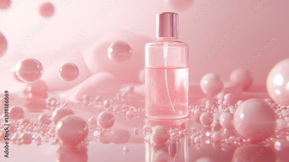 Showcasing elegant molecular rendering of collagen bubbles in a scientific lab environment 3d visualization for research and education Showcasing elegant molecular rendering of collagen bubbles in a scientific lab environment 3d visualization for research and education