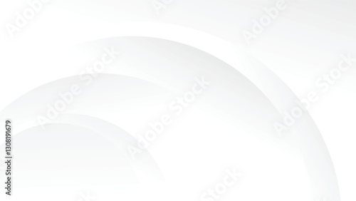 abstract white background with dynamic curve lines