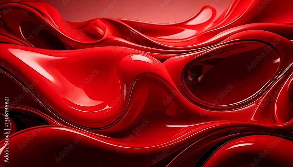 Obraz premium red silk background