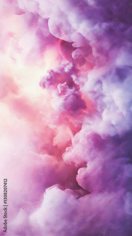 Fototapeta premium Dreamy Abstract with Soft Pastel Hues
