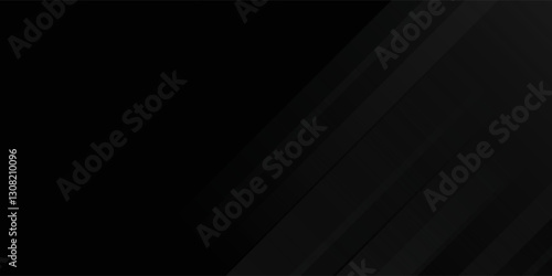 Black abstract background. Elegant dark diagonal shape modern