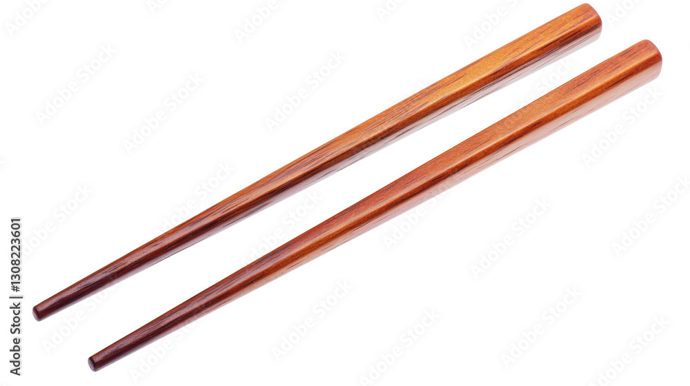 Pair of chopsticks isolated on transparent background, PNG file, sharp and detailed Pair of chopsticks isolated on transparent background, PNG file, sharp and detailed