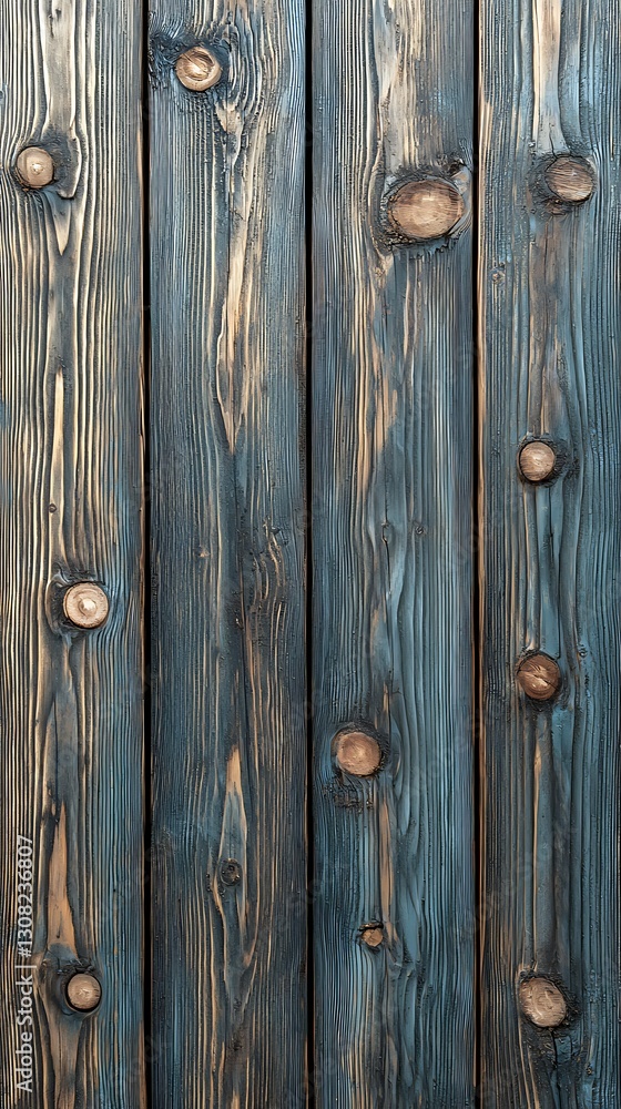 Fototapeta premium Dark Wood Wall Texture Background.