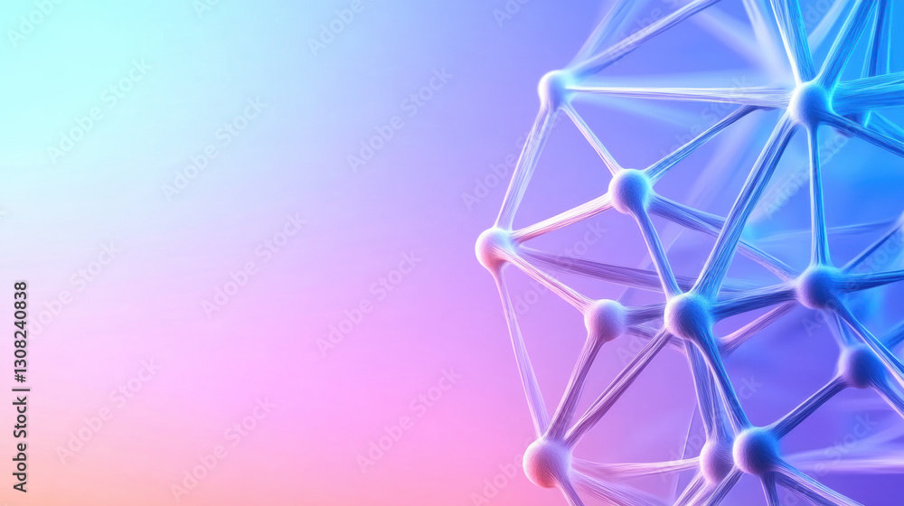 An intricate molecular structure displayed against a clean background representing advanced scientific research An intricate molecular structure displayed against a clean background representing advanced scientific research