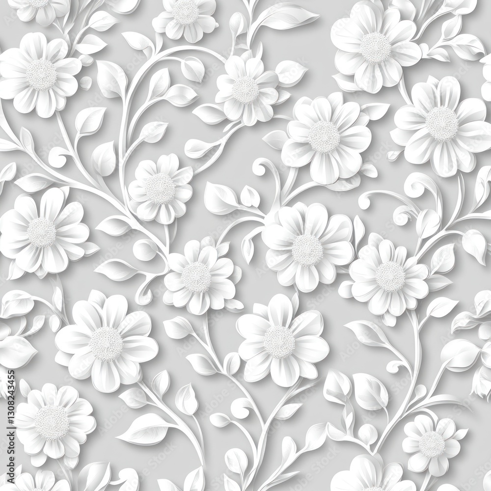 custom made wallpaper toronto digitalOrnate Floral Pattern Background, Elegant design, use for wallpaper, fabric, or wrapping paper