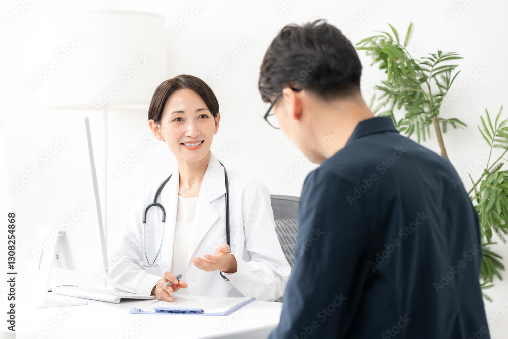 女性医師 診察 女性医師 診察