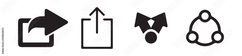 Share icon set. Share arrow, link, connection icon.Arrow symbol. button connection illustration sign collection.vector illustration eps 10. Share icon set. Share arrow, link, connection icon.Arrow symbol. button connection illustration sign collection.vector illustration eps 10.