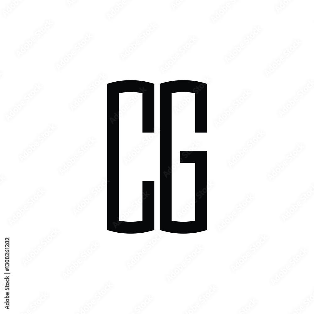 CG monogram logo design letter text name symbol monochrome logotype alphabet character simple logo CG monogram logo design letter text name symbol monochrome logotype alphabet character simple logo