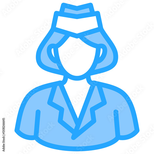 Air Hostess Icon