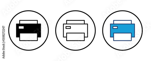 Print icon vector. printer icon vector.
