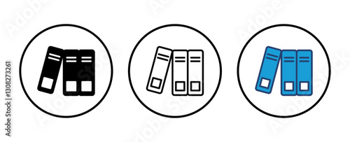Library icon vector. education icon vector