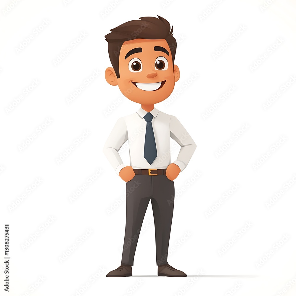 Smiling man in suit, isolated on white Smiling man in suit, isolated on white