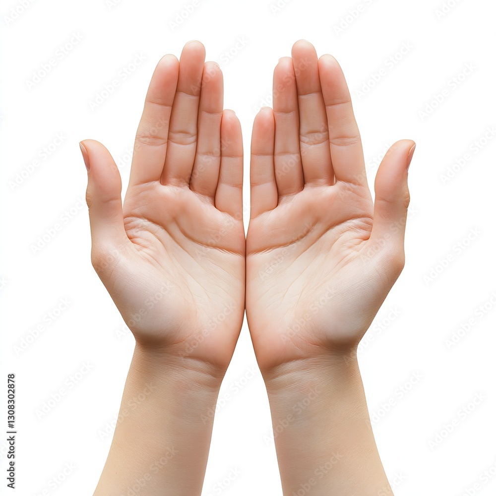 Balancing Hands with Open Palms Emphasizing Gesture of Receiving and Generosity : Generative AI Balancing Hands with Open Palms Emphasizing Gesture of Receiving and Generosity : Generative AI