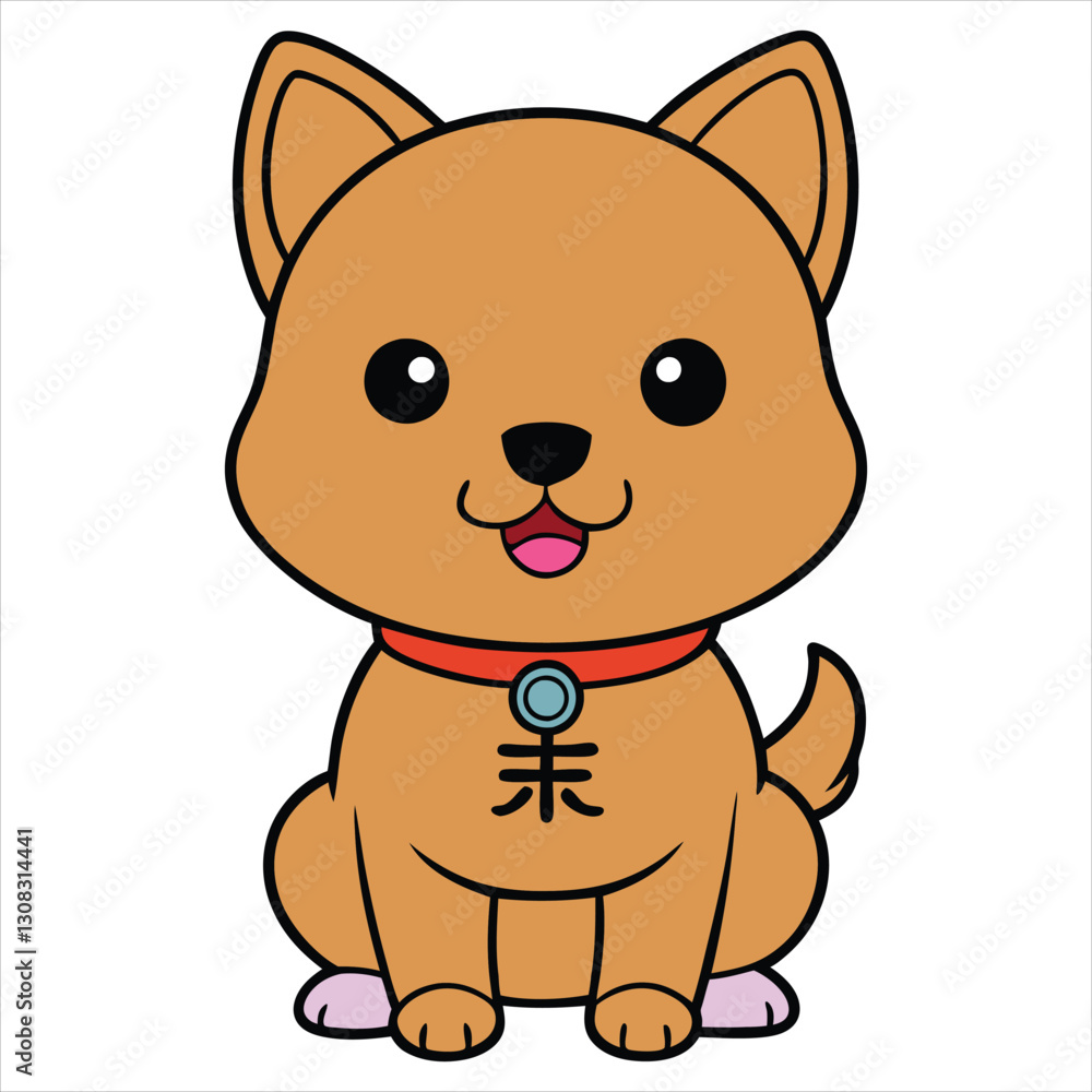 Kawaii Animal Illustration for Chinese New Year Festival
Kawaii Animal Illustration for Chinese New Year Festival