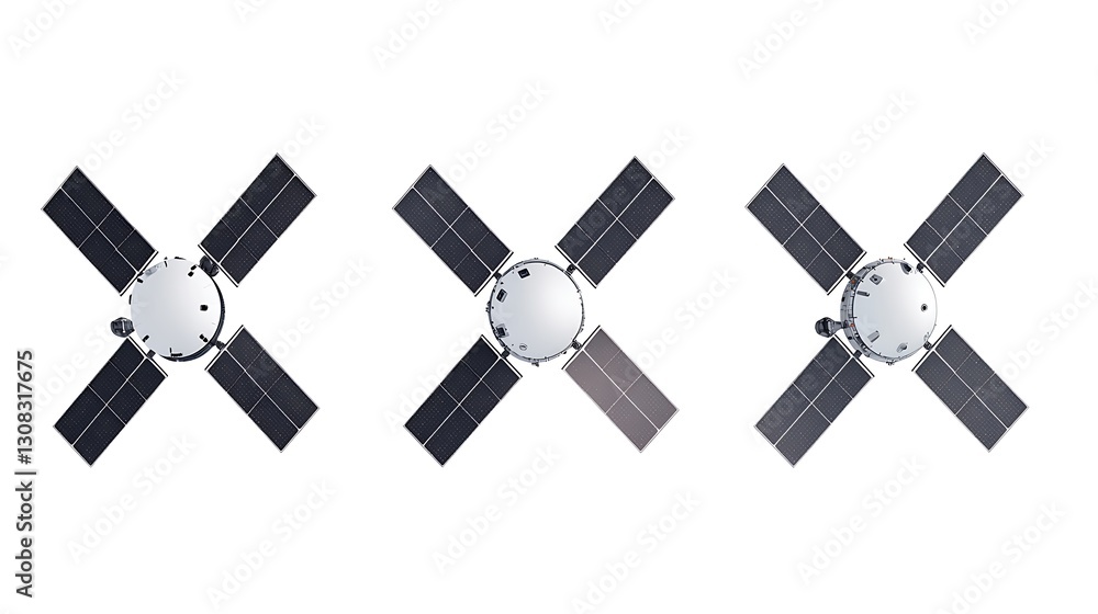 Three modern fan designs with sleek, black blades and circular bases, showcasing different angles and styles for contemporary spaces. Three modern fan designs with sleek, black blades and circular bases, showcasing different angles and styles for contemporary spaces.