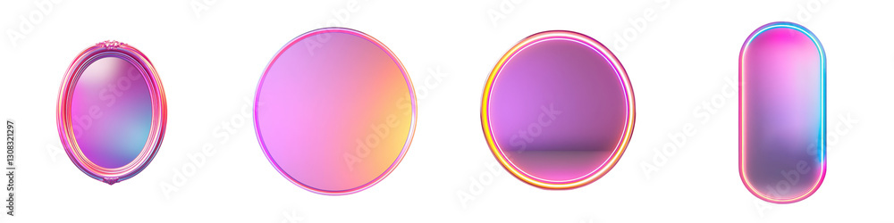 Mesmerizing abstract digital featuring a composition of vibrant geometric gradient shapes in a contemporary minimalist and futuristic design Mesmerizing abstract digital featuring a composition of vibrant geometric gradient shapes in a contemporary minimalist and futuristic design