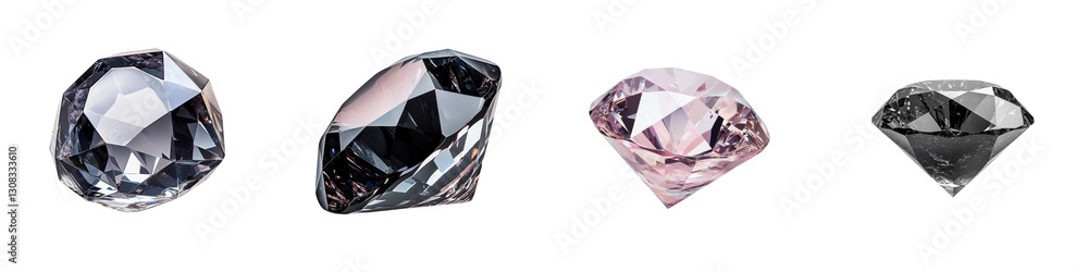An exquisite collection of various colorful and sparkling gemstones including diamonds displayed in a refined and elegant manner showcasing their brilliant facets radiance and preciousness An exquisite collection of various colorful and sparkling gemstones including diamonds displayed in a refined and elegant manner showcasing their brilliant facets radiance and preciousness