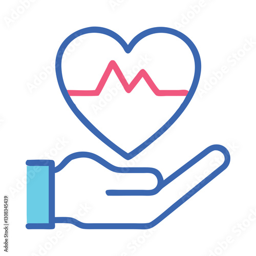 Heart Doctor Hand Holding Heart Medical