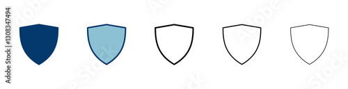 Free Download Shield vector vector icon isolated on white background. Protection icon vector. Security vector icon - GFXLoad