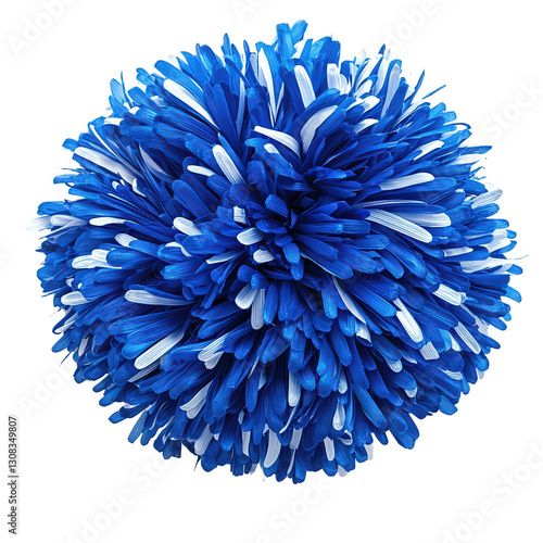 Cheerleading Pom Pom isolated on transparent background, png