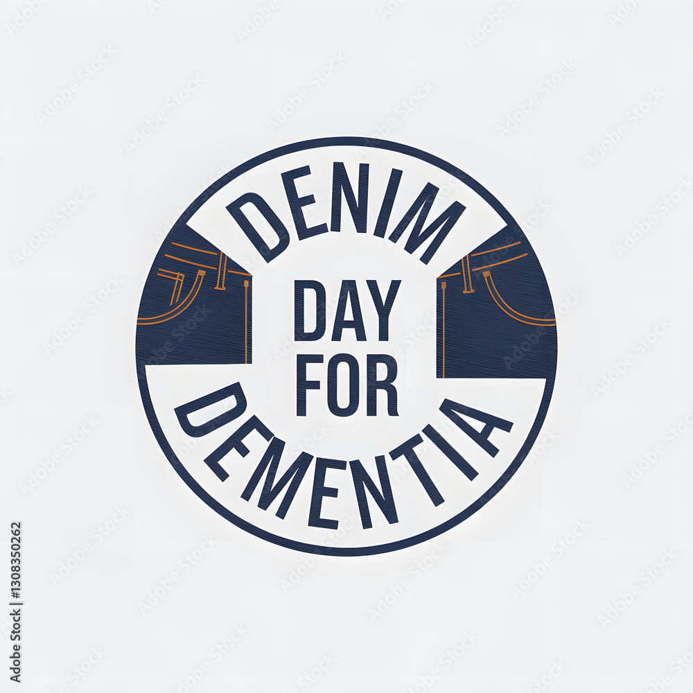 Obraz premium Denim Day For Dementia