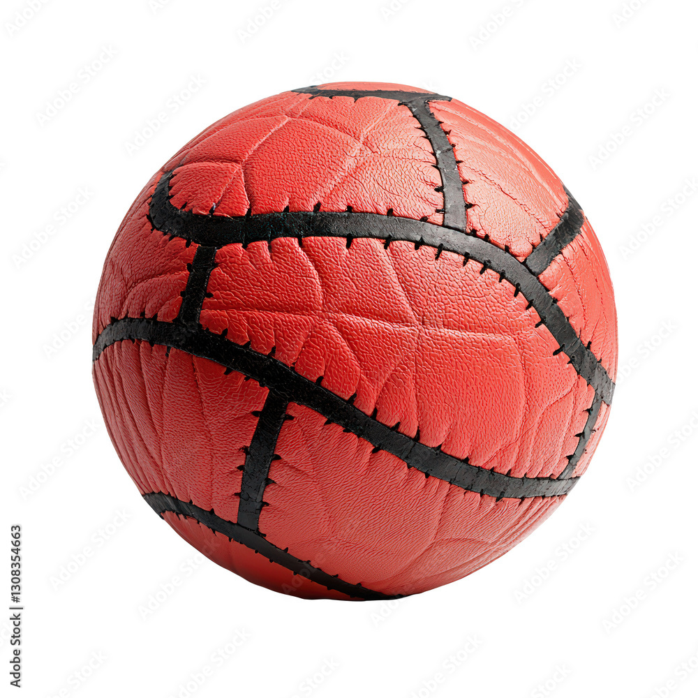 Fototapeta premium Handball isolated on transparent background, png