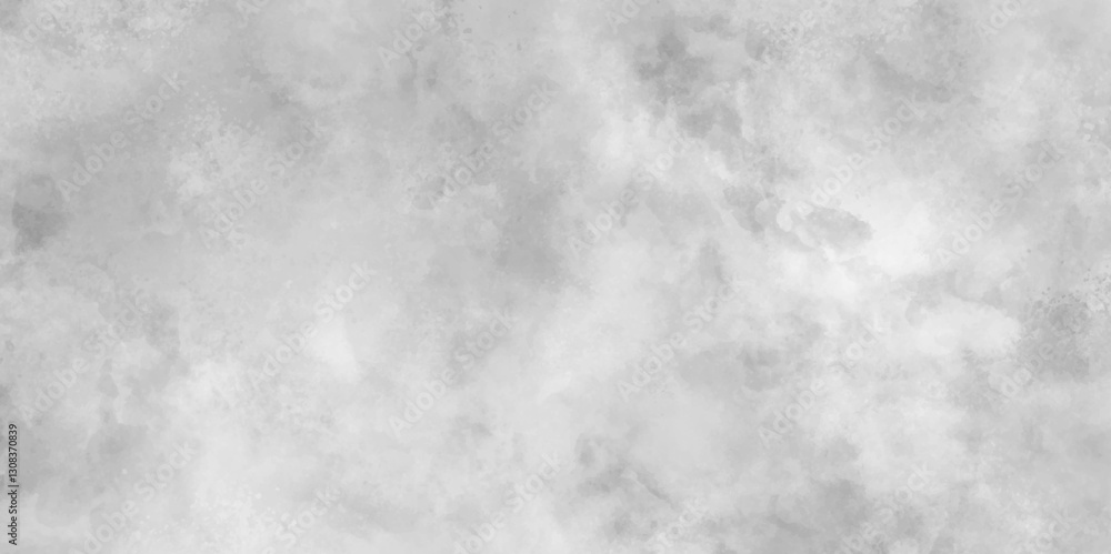 Fototapeta premium Abstract background with white paper texture and white watercolor painting background , Black grey Sky with white cloud , marble texture background Old grunge textures design .cement wall texture . 