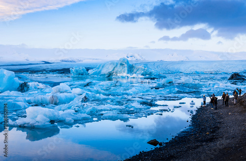 Jokulsarlon Glacier Lagoon in Iceland