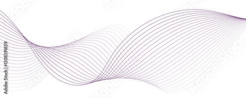 abstract background with purple dotted lines