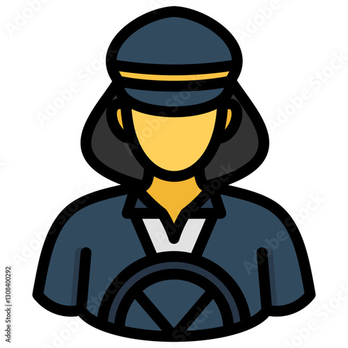 Taxi Driver Icon