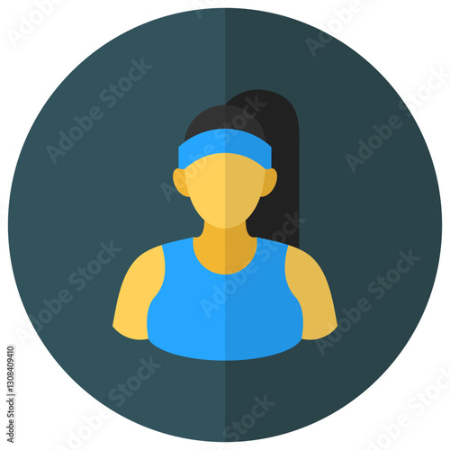 Gym Instructor Icon