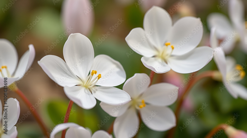 White flower blossom close up background cyclamen hederifolium family primulaceae high quality big size prints White flower blossom close up background cyclamen hederifolium family primulaceae high quality big size prints