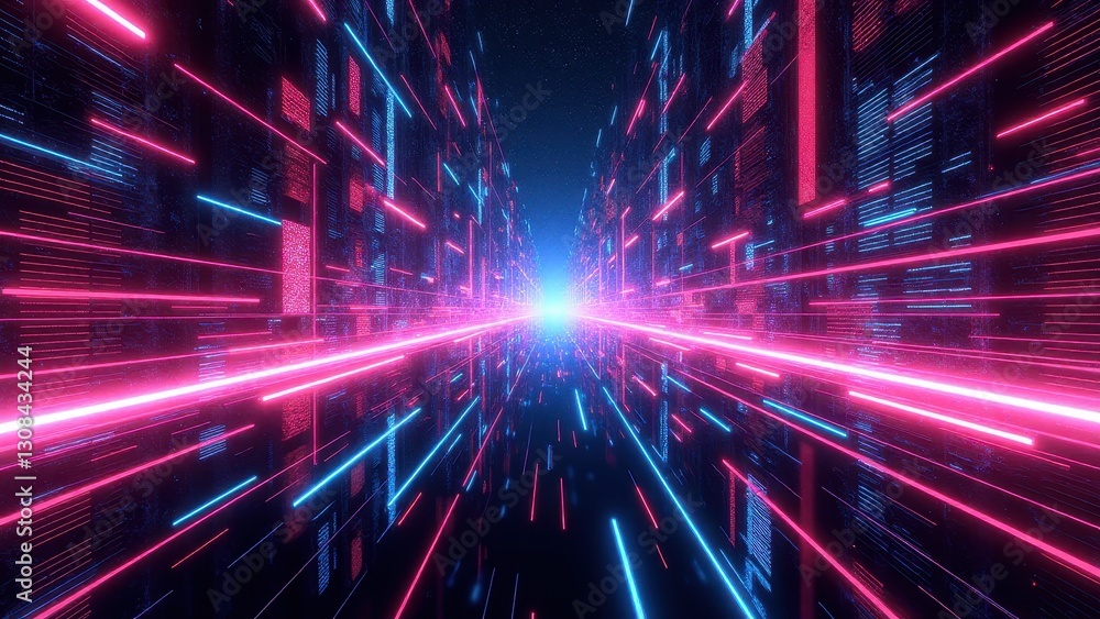 Distorted code graphics, A glowing cyber realm featuring distorted ASCII art radiant neon lines digital glitches and cosmic vibrance Distorted code graphics, A glowing cyber realm featuring distorted ASCII art radiant neon lines digital glitches and cosmic vibrance
