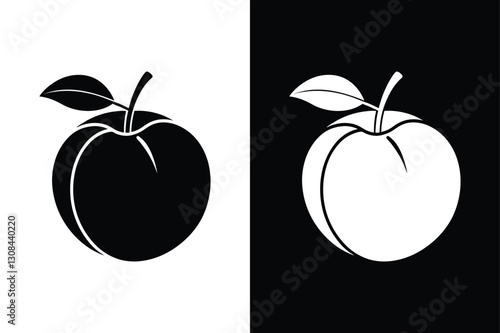 Timeless Peach Logo Simple and Stylish Design