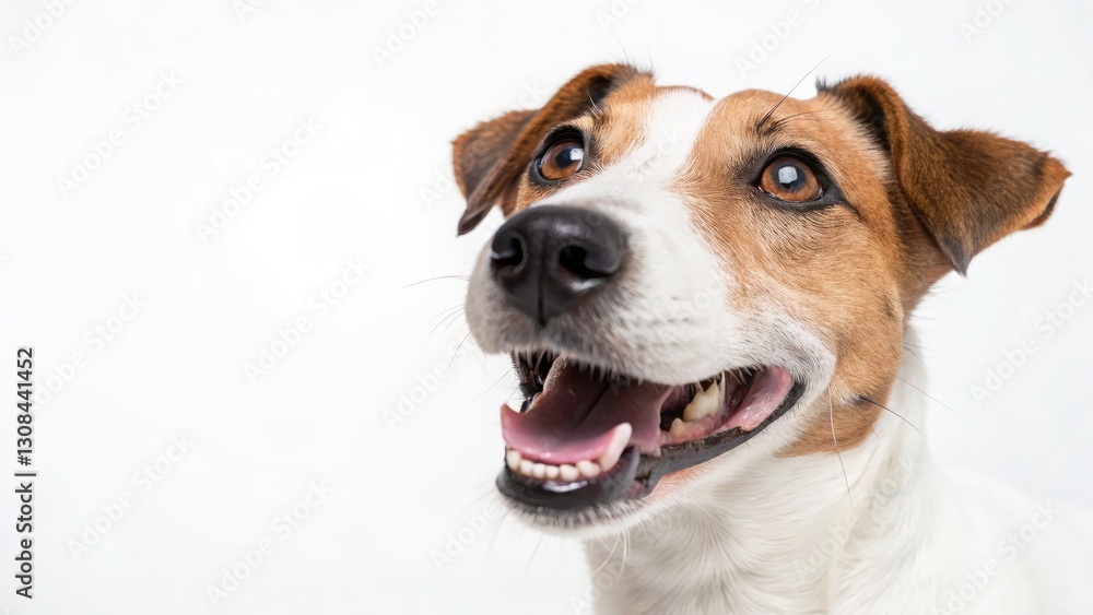Happy Dog Close Up, Dog Face Portrait, Canine Joy, Pet Photography, Smiling Dog Photo Happy Dog Close Up, Dog Face Portrait, Canine Joy, Pet Photography, Smiling Dog Photo