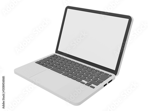左向きのノートパソコンLeft-facing Laptop